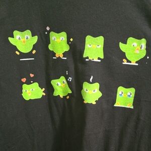 NWT Duolingo Green Owl Duo Men's M New
